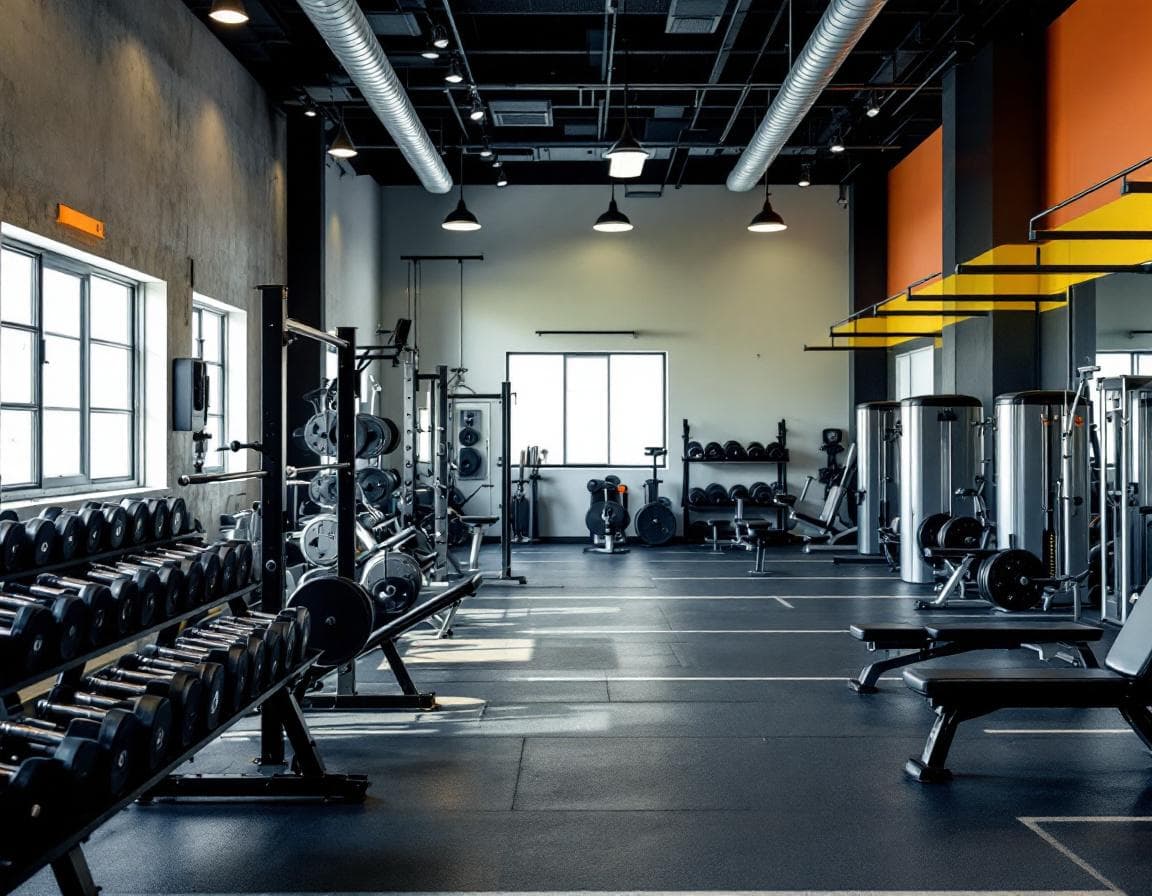 Strength and conditioning area