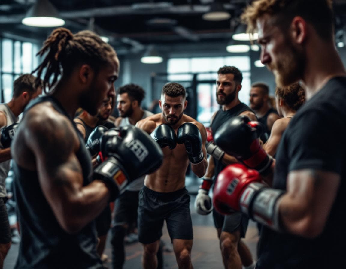 Group training session in progress